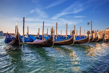Fototapeten Gondeln in Venedig. Italien. © phant