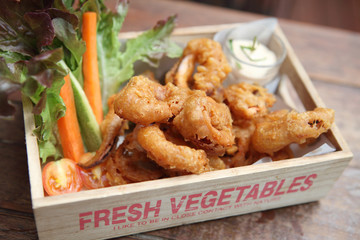 calamari italian fried squid