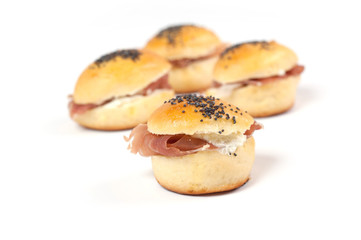 mini panini ai semi di papavero