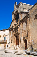 Fototapeta na wymiar Matka Kościół Mandurii. Puglia. Włochy.