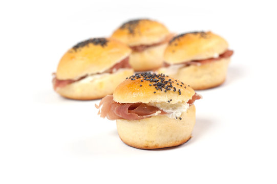 mini panini ai semi di papavero