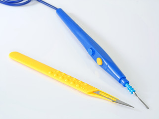 scalpel, and modern electric cautery
