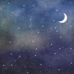 Fototapeta na wymiar Night sky background