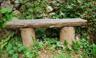 Old Wooden Bench