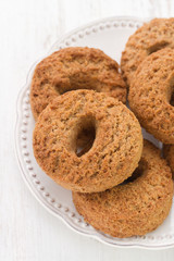 cookies on plate