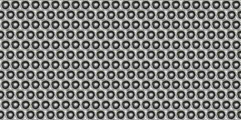 Dot Metal Plate - Seamless Background