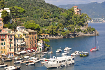 sulla strada per Portofino, Liguria, Italia