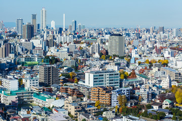 Fototapeta na wymiar Cityscape in Tokyo