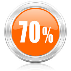 70 percent icon