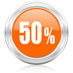 50 percent icon