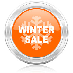 winter sale icon