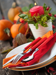 Autumn Place Setting