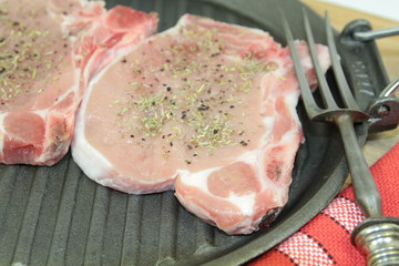 côtes de porc