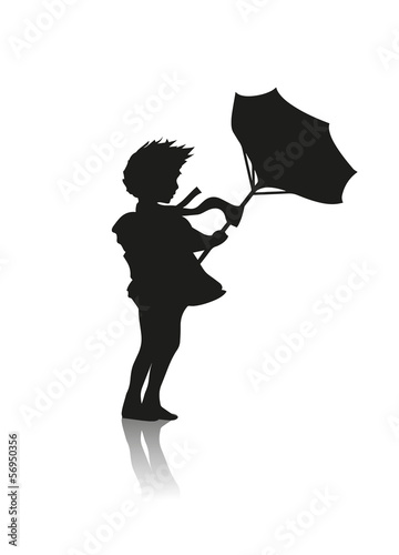 Weißes mädchen aus einem schwarzen mädchen