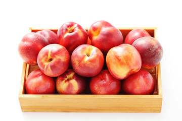 box of nectarines