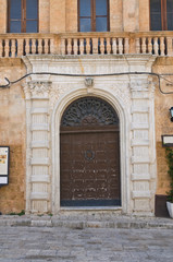 Fototapeta na wymiar Cavaliere Palace. Mesa. Apulia. Włochy.