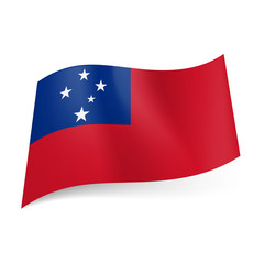 State flag of Samoa.