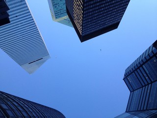 Fototapeta na wymiar Midtown Manhattan Skyscrapers