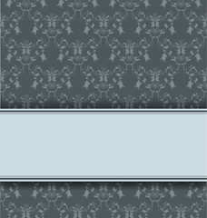 Retro damask background