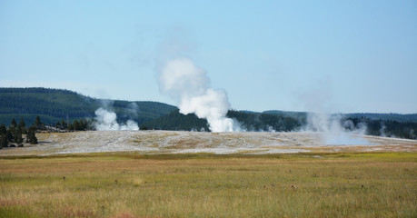 Yellowstone- geyser land