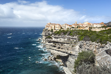 Fototapeta na wymiar Bonifacio Corse du Sud Francja