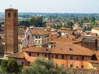 Panorama di Pietrasanta - centro città