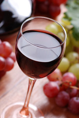 bicchiere di vino rosso