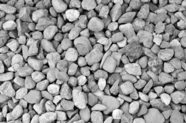 stones black n white