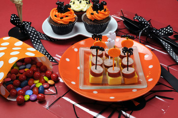 Happy Halloween party table