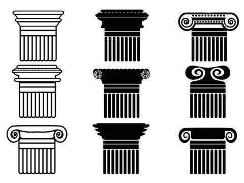 column icons set
