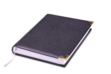 leather notebook for daily affairs
