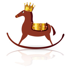 午　王冠　年賀状