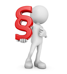 3D Minimalistic Person - Paragaph