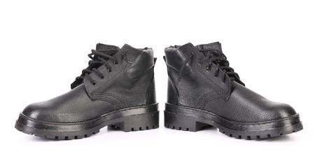 Pair of working boots.