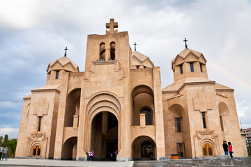 Fototapeta na wymiar Katedra św Gregory Illuminator, Erywań
