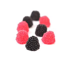 Jelly fruit like blackberry.