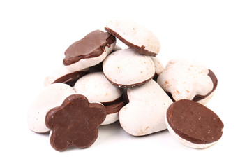 Kisses Cookies with chocolate