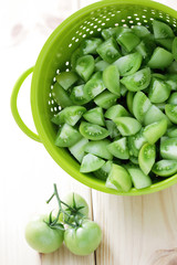 green tomatoes