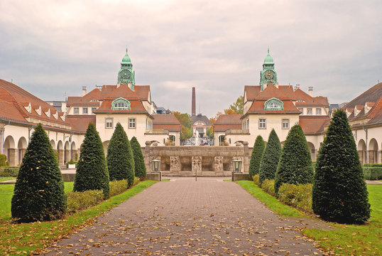 Der Sprudelhof in Bad Nauheim