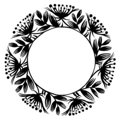 Obraz premium ornamental silhouette