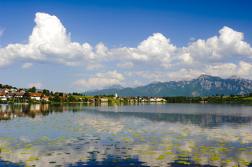 Fototapeta na wymiar rural landscape in Bavaria