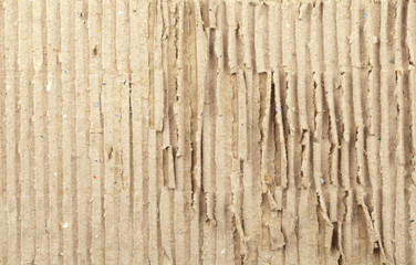 Corrugated recycled carton