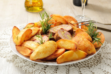 Polpettone con patate