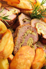 Polpettone con patate