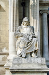 Fototapeta na wymiar pomnik fontanna Jean-Avignon
