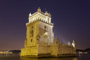 Fototapeta na wymiar Wieża Belem.Lisbon.Portugal.