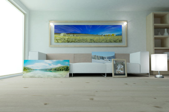 LOUNGE WITH ART