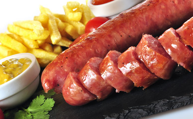Rodajas de salchicha