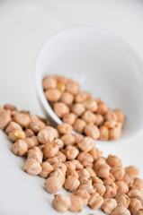chickpeas in a bowl