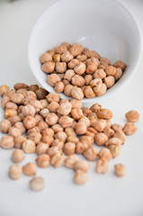 chickpeas in a bowl